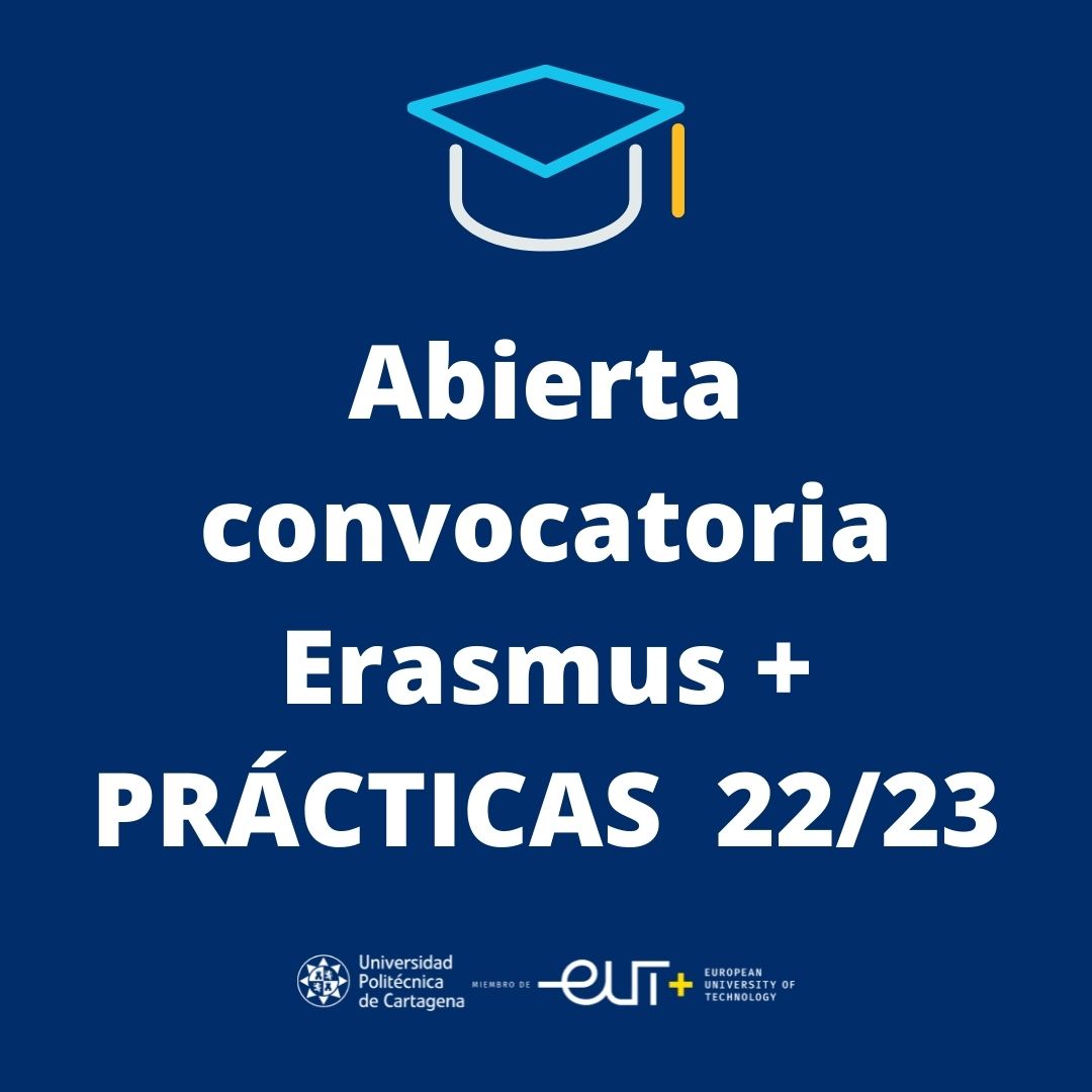 Imagen Beca Erasmus + PRÁCTICAS curso 22/23