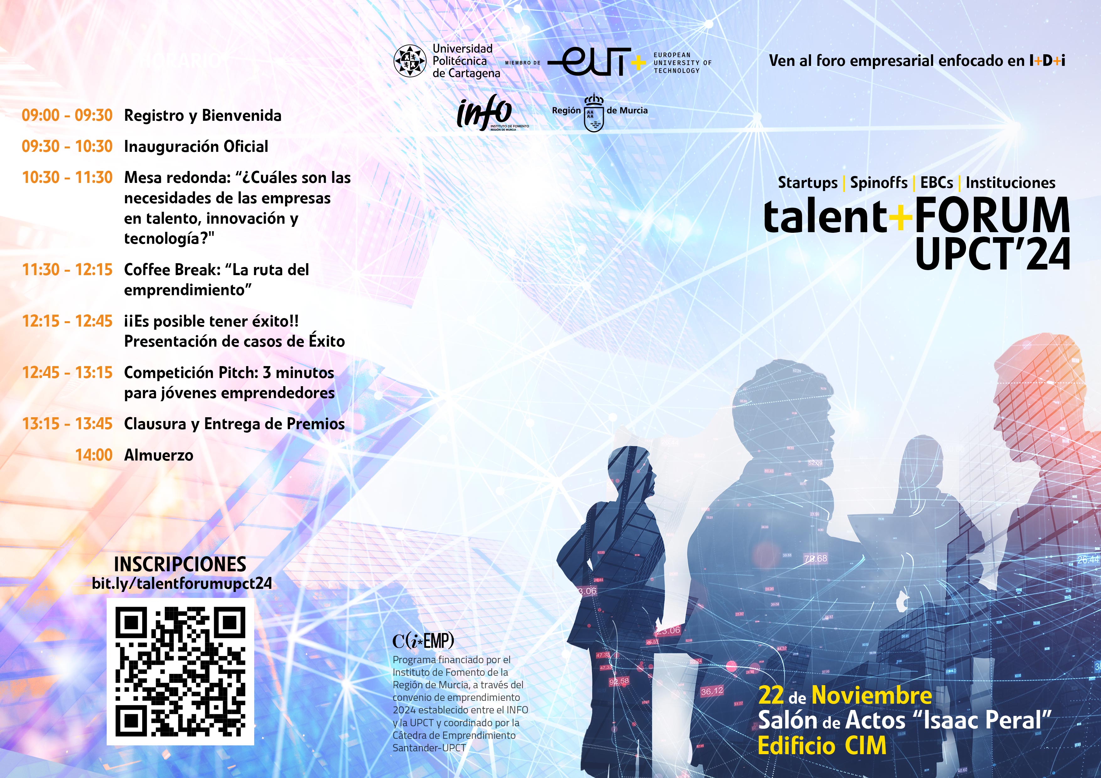 Imagen Talent+Forum UPCT