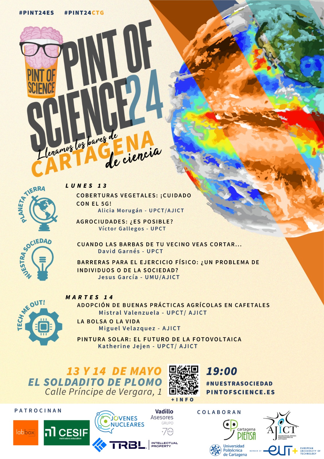 Imagen PINT OF SCIENCE CARTAGENA 13 Y 14 MAYO