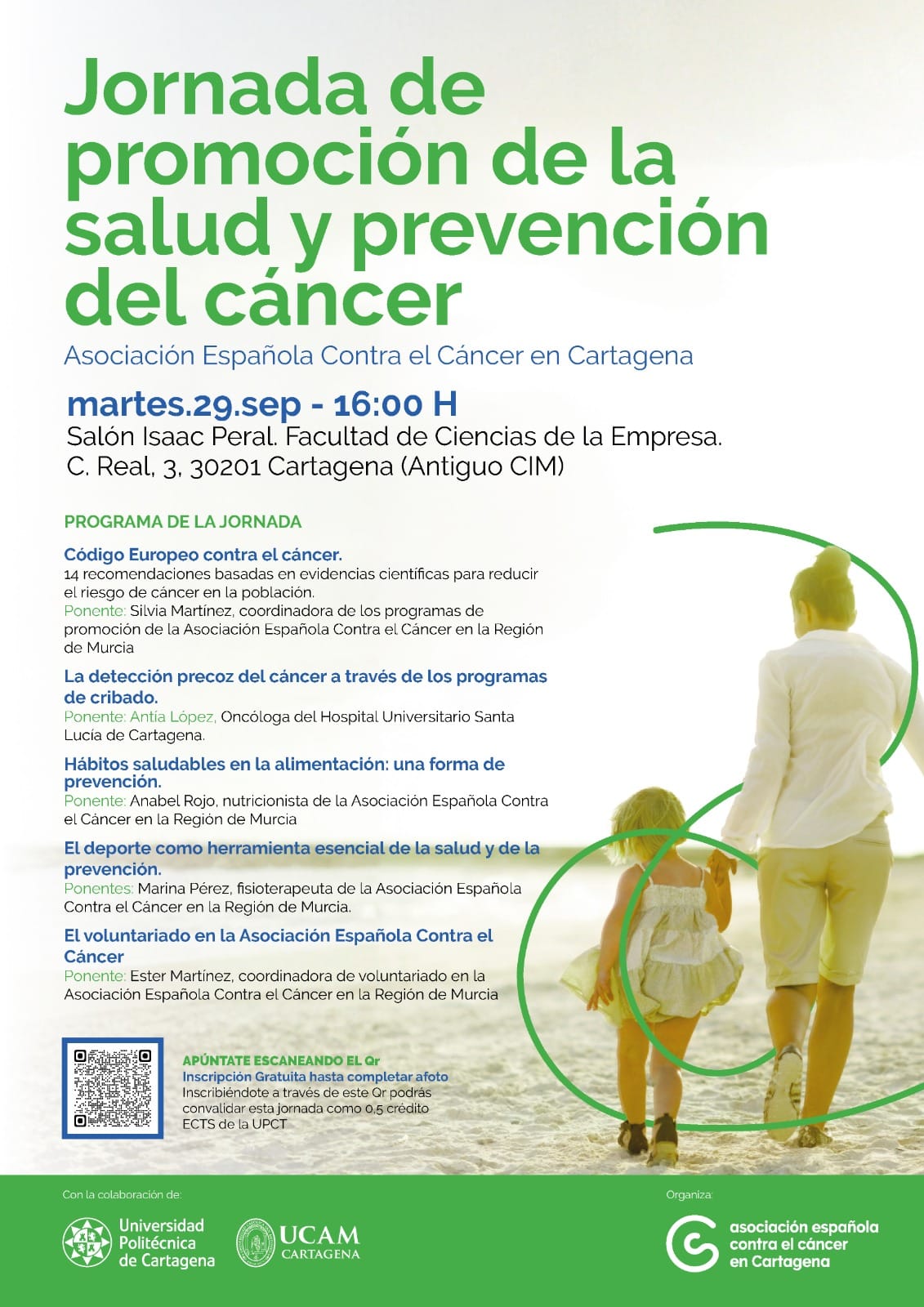 Imagen Jornada de Promoción de la Salud y Prevención del Cáncer